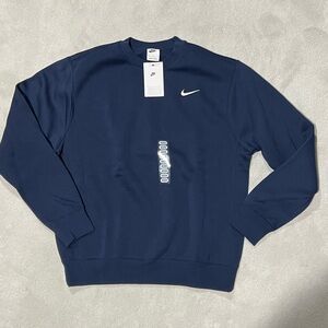 Nike Deep Blue Crew Neck Top
